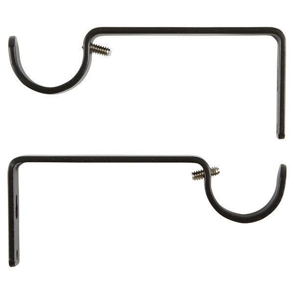 Brackets - Extendable Rod Set 28mm Matt Black - Component